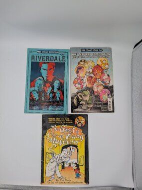 Riverdale BOOM! Studios De Young Museum Comic Lot FCBD Promotional